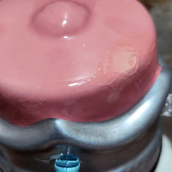 Lights Up Ceramic Nutcracker Christmas Decor Repaired Chip - Picture 11 of 13